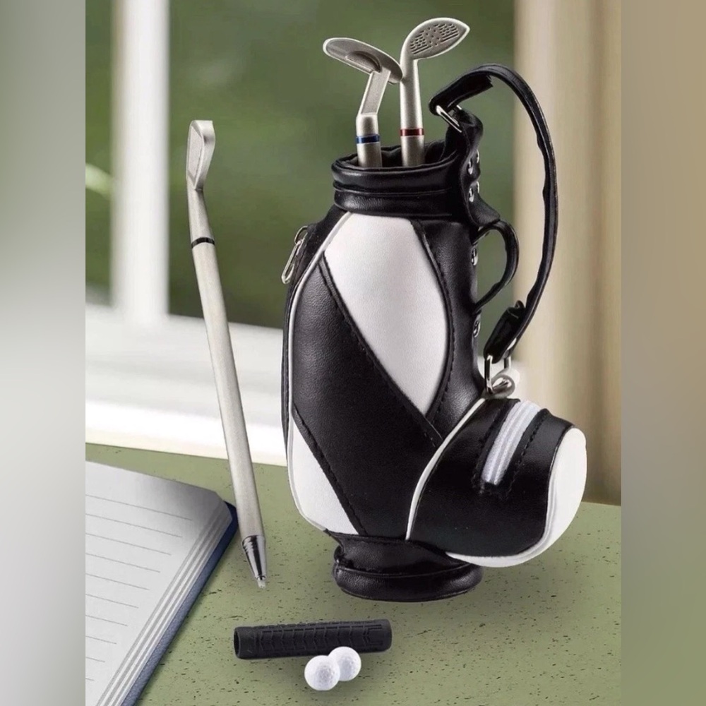 Brookstone Golf Club Pen Set. Luxury, Collectible gift.